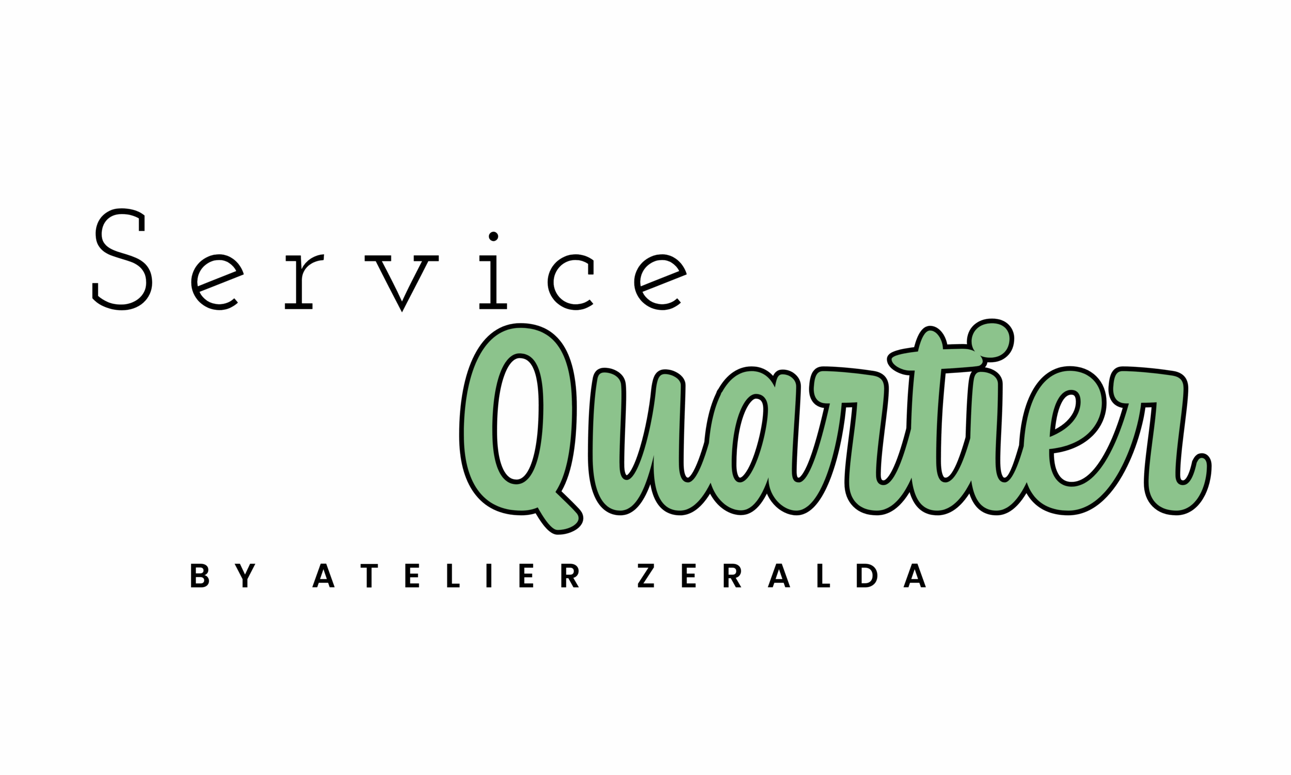Logo partenaire Service Quartier by Atelier Zeralda